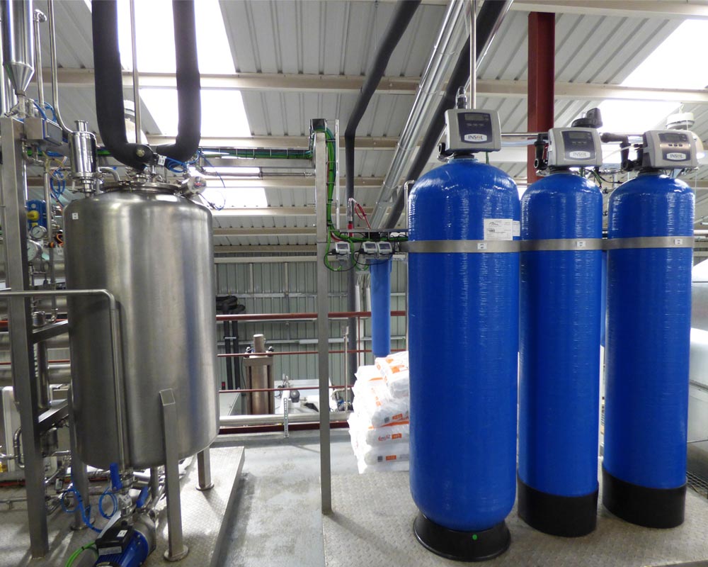 Imagen de una planta de pretratamiento de agua de CIFA Instalaciones 